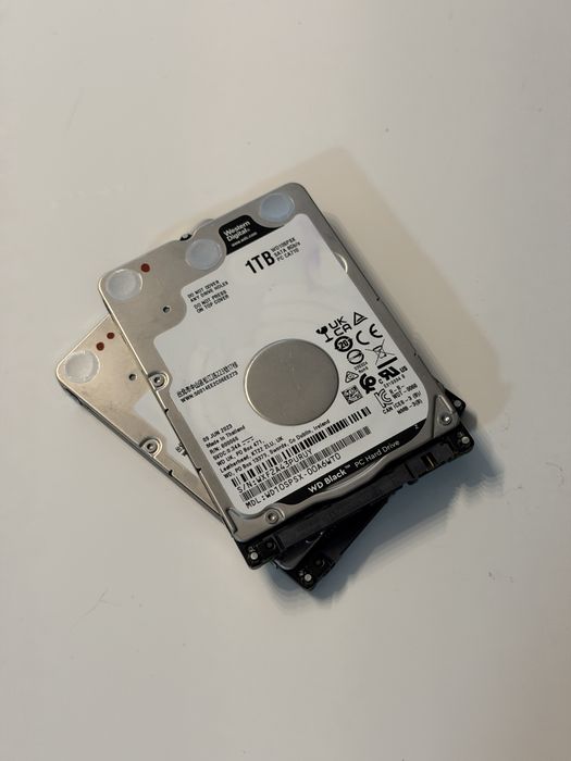 HDD WD Black 1TB SATA III 2.5”