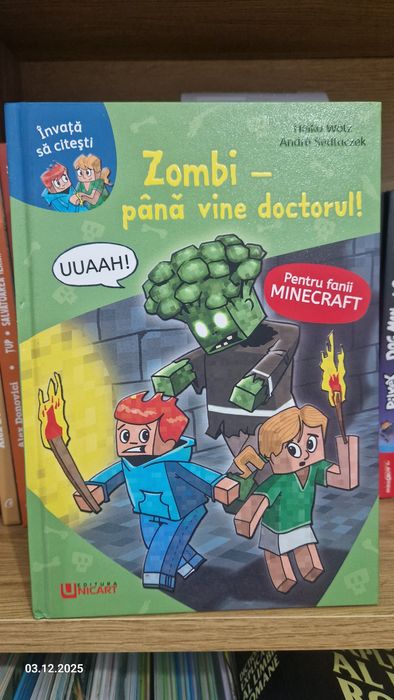 Carti Minecraft vol 1-6