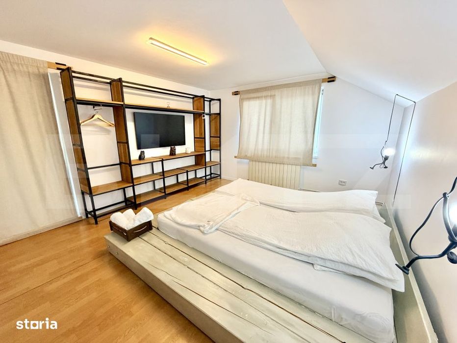 Casa 6 camere de inchiriat, 250 mp, 2 bai, terasa, curte 500 mp, zona