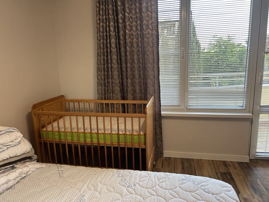 Дървена кошара + матрак