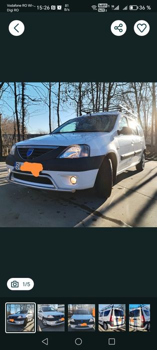 Logan mcv 1.6 benzina