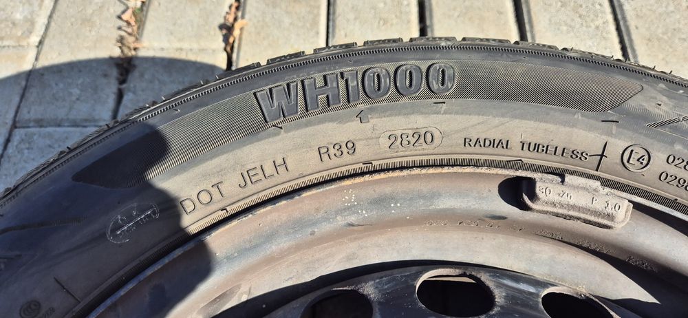 Jeantă cu anvelope205/55 R16 -2021 Ren.Megane 3  senzori de presiune