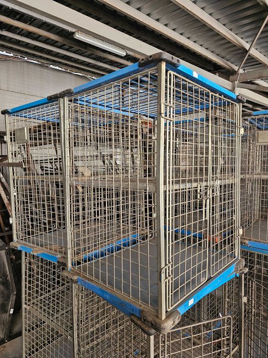 Клетка за зайци - зайчарник/гълъбарник метална