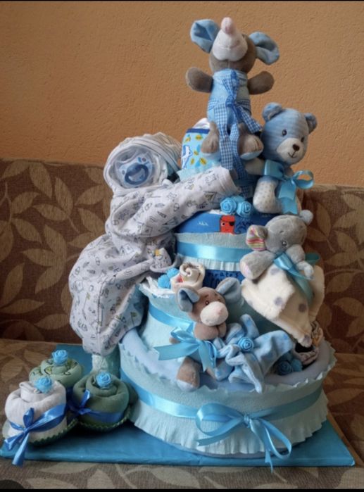 Торта от памперси