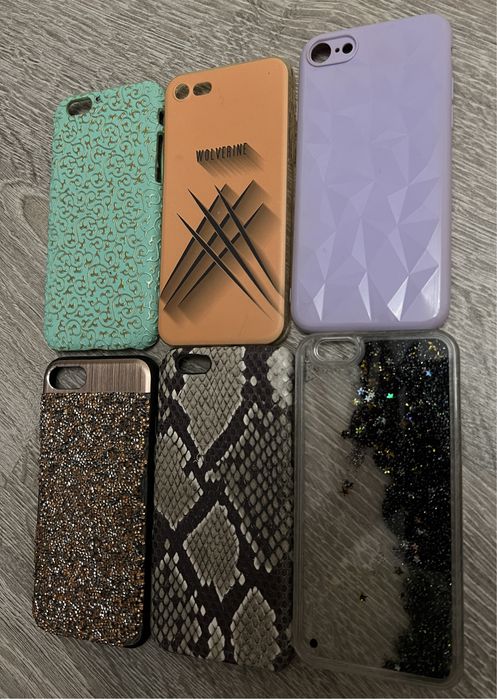 6 чехлов на айфон 8