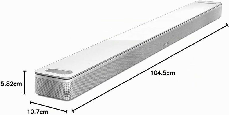 Нов Безжичен Смарт Саундбар с Bluetooth - Bose Smart Soundbar Ultra, 882963-2200, 2 години Гаранция, Бял