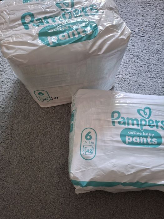 Pampers pants nr6