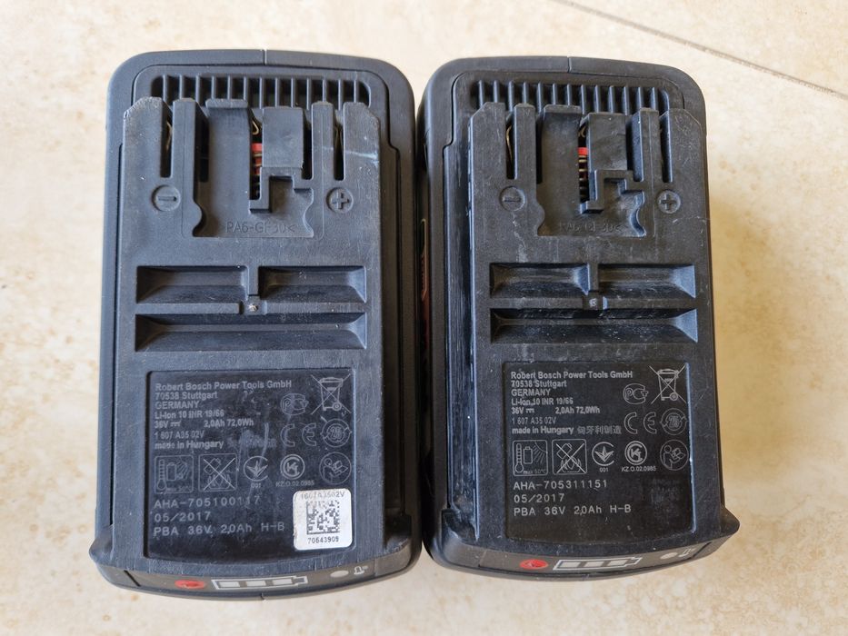 Bosch GBA 36 V / 4,0 Ah , PBA 36V/ 2,0 Ah