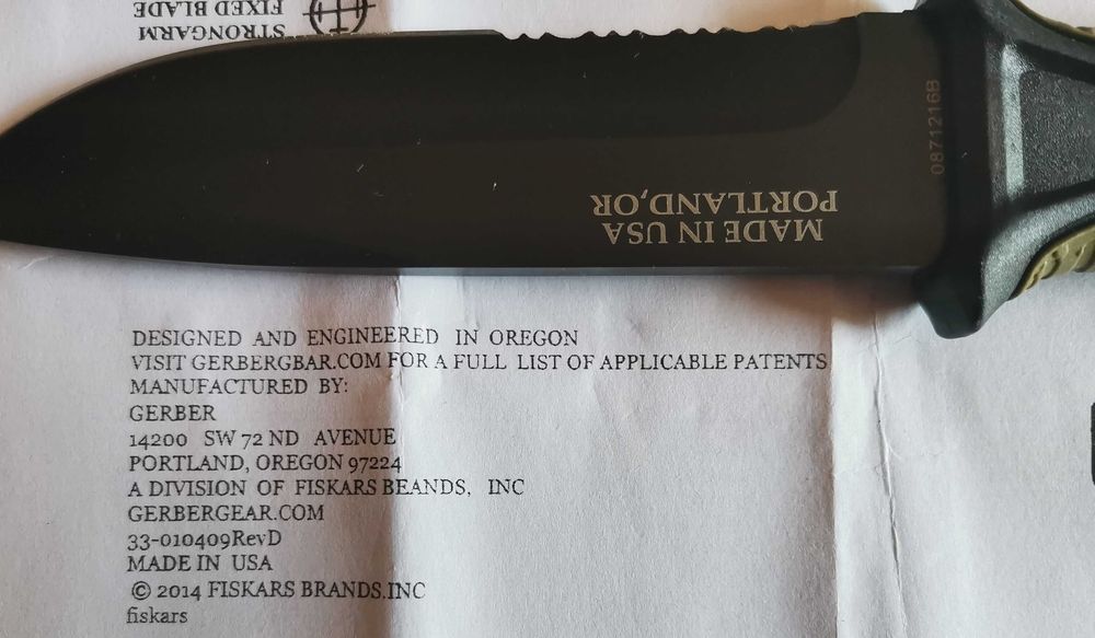 Практичен & Неубиваем Бушкрафт Нож с Kydex Кания – Готов за Всичко! USA,Чисто нов!