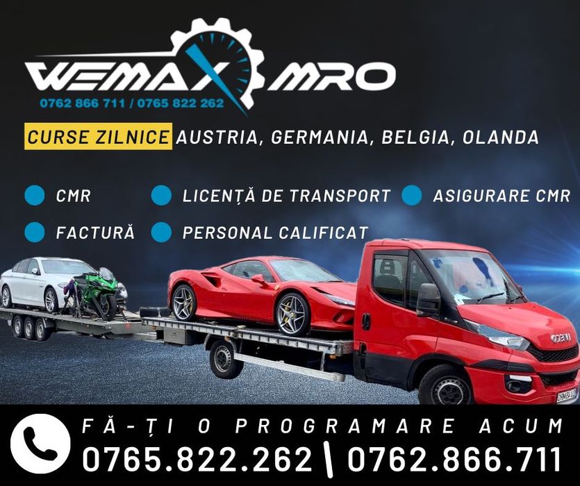 Transport auto ITALIA BELGIA Olanda Germania