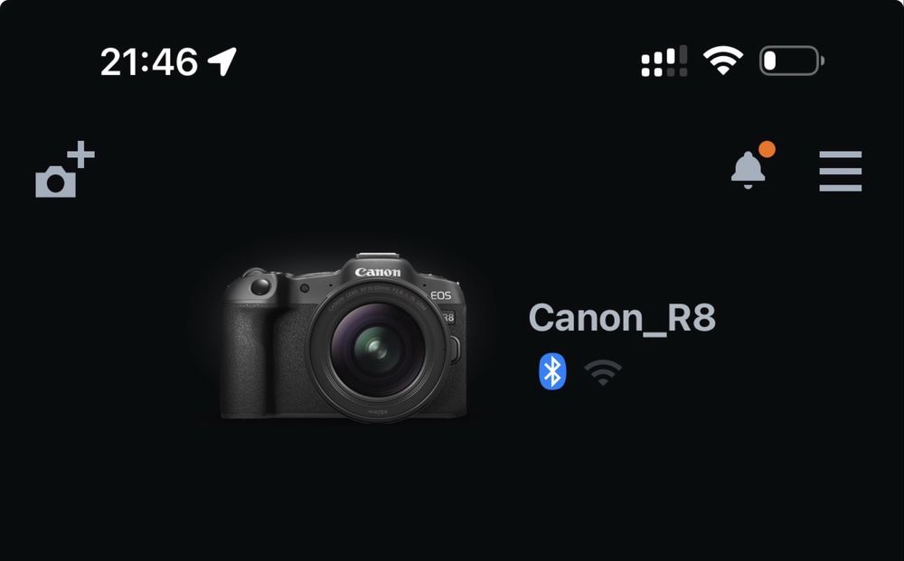 Canon R8 Body Full Frame