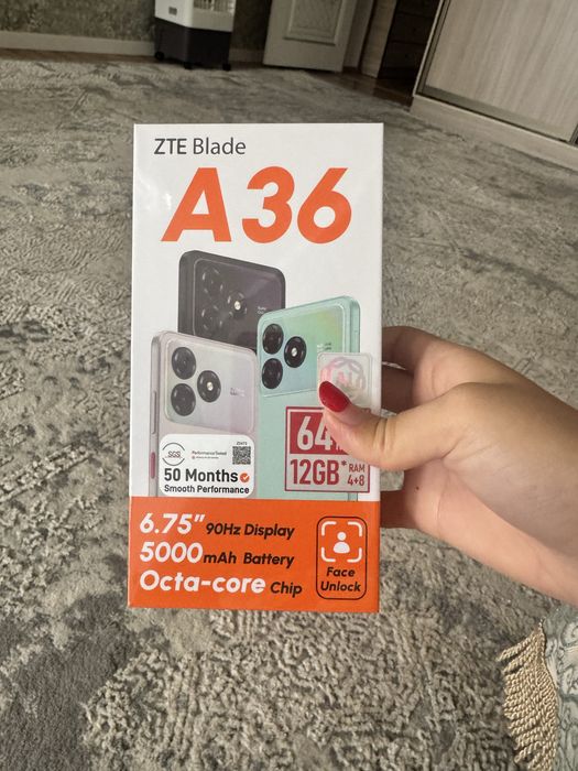 Смартфон ZTE Blade A36 4 ГБ/64