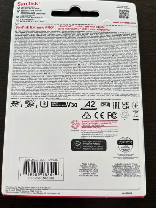 Sandisk Extreme Pro 256 gb și HP x911 1 Tb