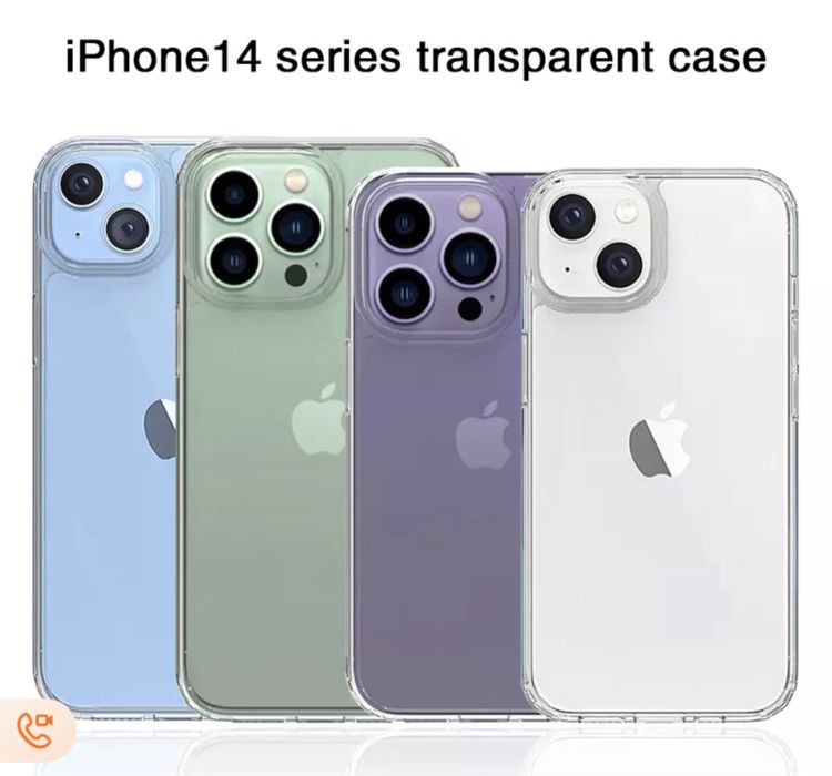 Husa silicon / gel TPU transparenta pt. iPhone 14 , 14 Pro Max