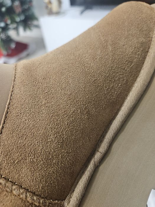 UGG Australia - Велурени зимни боти Classic Mini Dipper