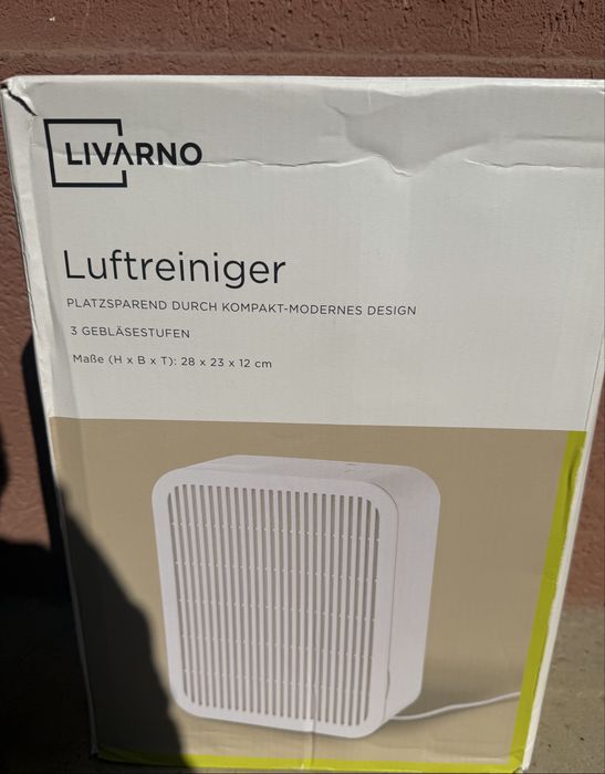 Vând purificator de aer compact Livarno Home Nou sigilat
