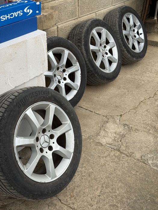 Джанти с гуми за Мерцедес 205/55/16