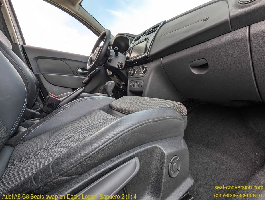 Sistem adaptare scaune de Audi A6 C8 pe Logan Duster Sandero
