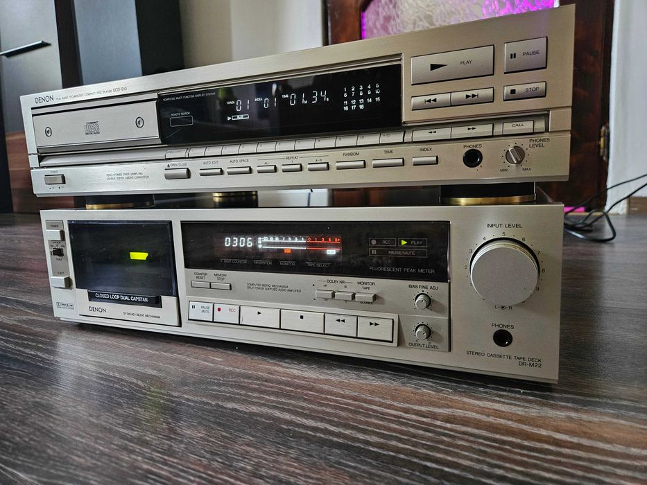 CD Player Deck Denon DCD 910  Deck DR-M22