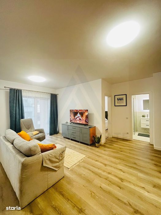 Apartament modern 54 mp utili cu balcon si parcare zona Turnisor