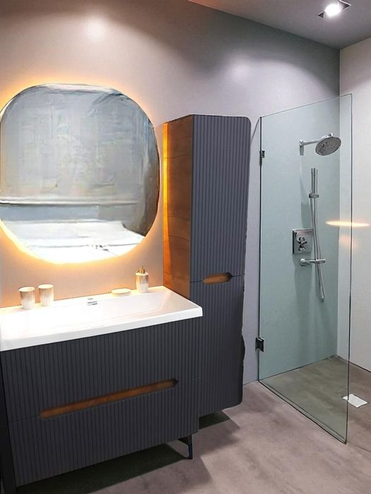 Раковина с тумбой 80см мдв