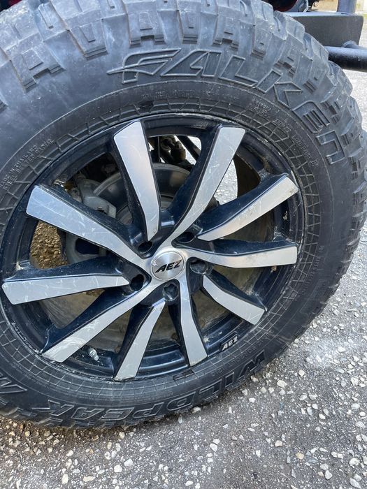 4броя Джанти + датчици ( sensors ) R20 5 х 127 Jeep