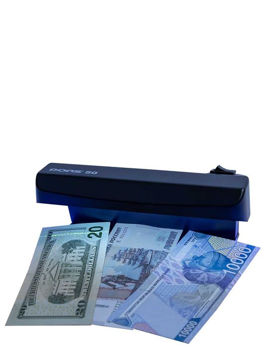 DORS 50 Черный: Ультрафиолетовый Детектор Банкнот