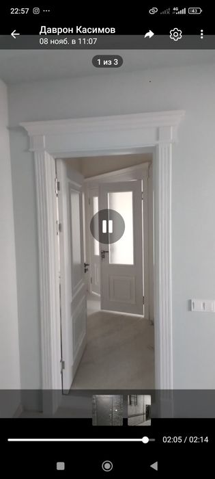 Корасув-3да. 5-хона+мансардали янги курилган  квартира сотилади