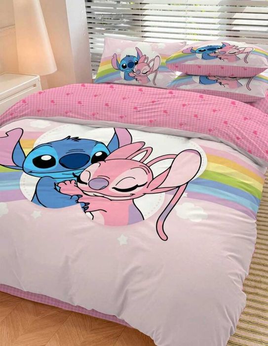 135/200 Комплект чаршаф и калъфка Лило и Стич Lilo and Stitch