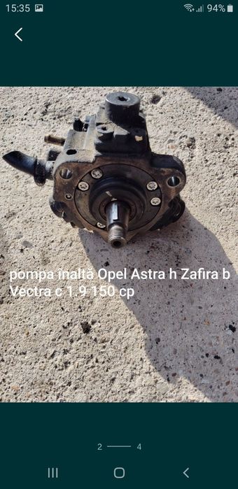 Injector injectoare Opel Astra h Zafira b Vectra c 1.9 150 cp