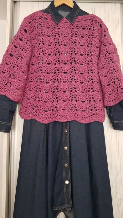 Bluza masura L crosetata