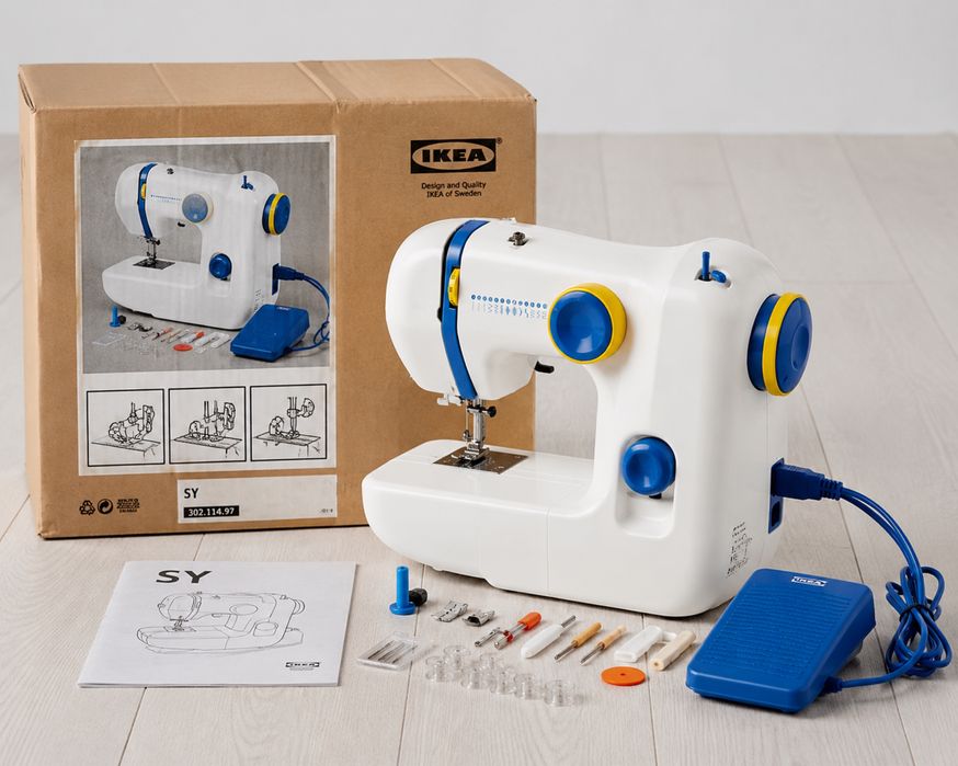 Шевна машина IKEA SY – компактна, с педал