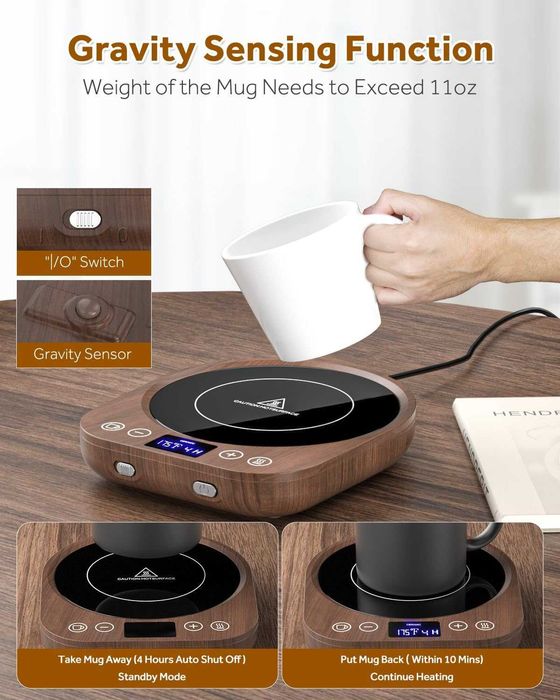 Интелигентен нагревател за чаши