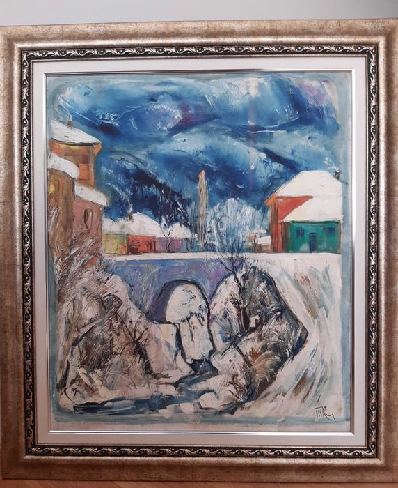 Стара картина Тодор Калпакчиев