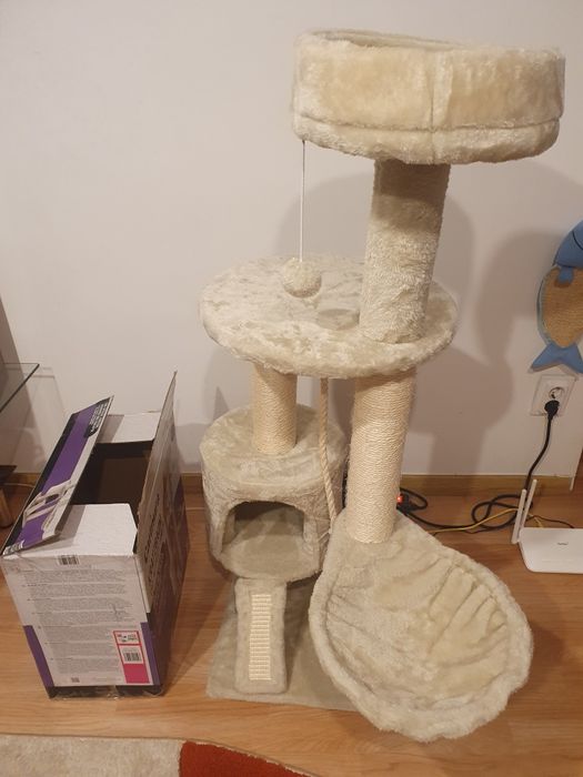 Ansamblu joaca pisica sisal NOU