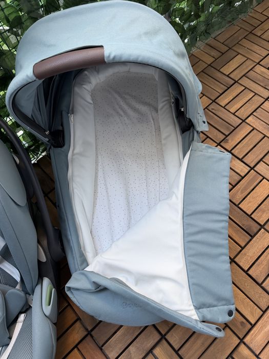 Cybex Balios S Lux + baza auto (sigilata) + Cybex Sirona Gi Gold