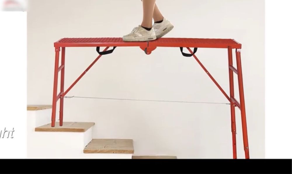 Сгъваема работна платформа / мини скеле – метална конструкция