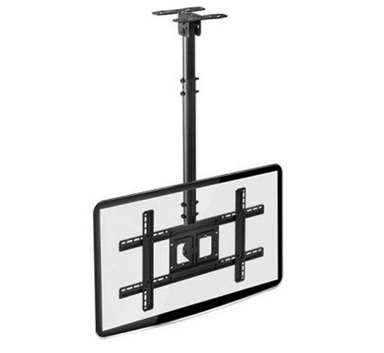 Качествена Таванна Стойка за Телевизор 32-80 инча, до 68 кг, въртяща се