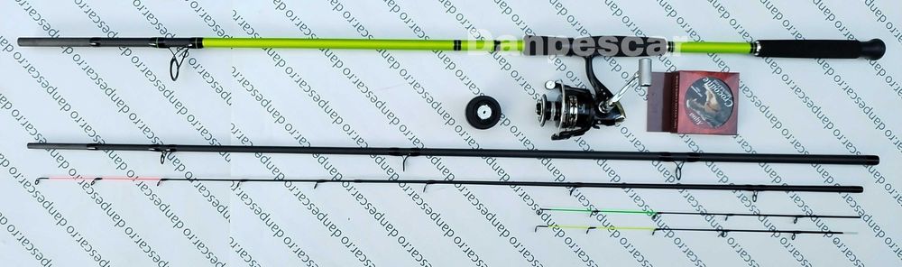 SET Feeder BOLENTINO PRO 3,60m 180gr + Mulineta SAIMINO X4000+150MFIR