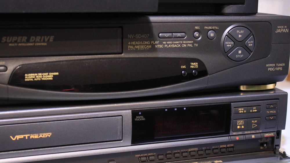 Defect ! Video(VHS) Panasonic,Mitsubishi,JVC(4 buc).