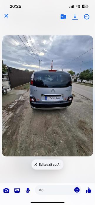 Bara citroen c3 picaso haion capota far motor stop