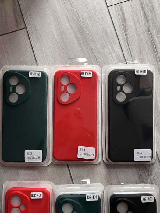 Huse silicon Catifea Honor 400/ 400Lite/ 400 Pro