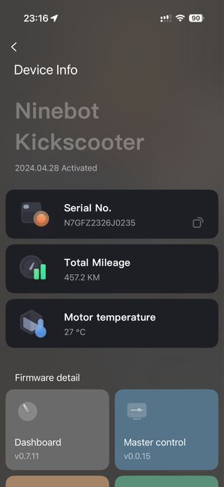 Электроскрокат Ninebot UIfI pro