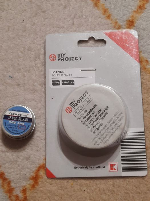 Cositor  Fludur si pasta lipit