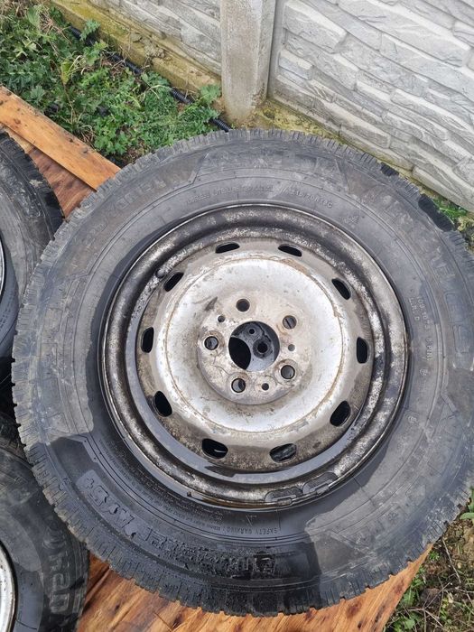 Anvelope 215 75 R15C cargo + Jante Fiat Ducato 15"
