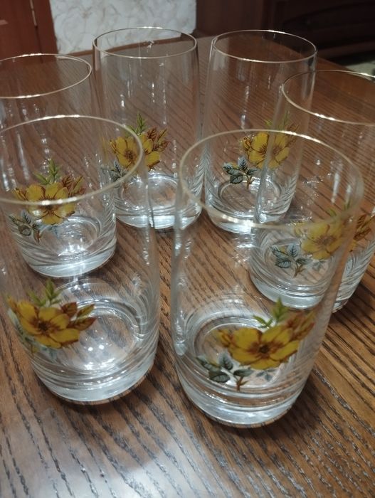 Продам бокалы богемского стекла