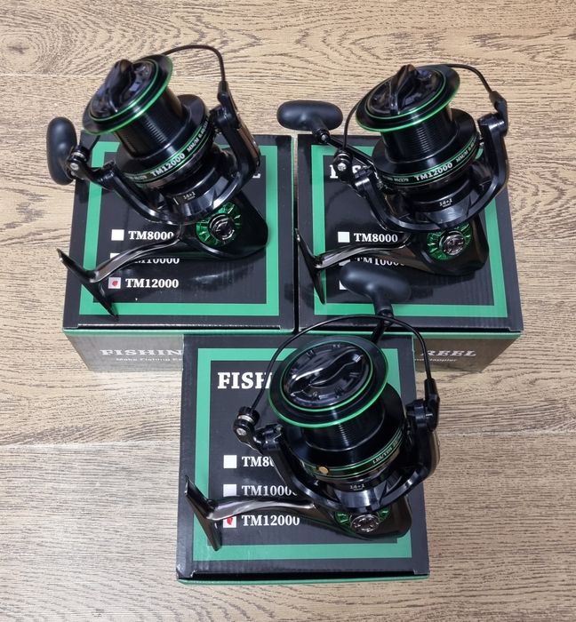 Set 3 Mulinete ROBINHAN TM12000 model 2024 NEW