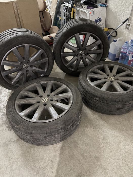 Джанти за VW с летни гуми - запазени