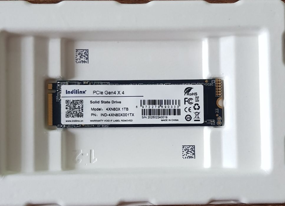 Продам ssd m2 nvme indilinx 1000gb