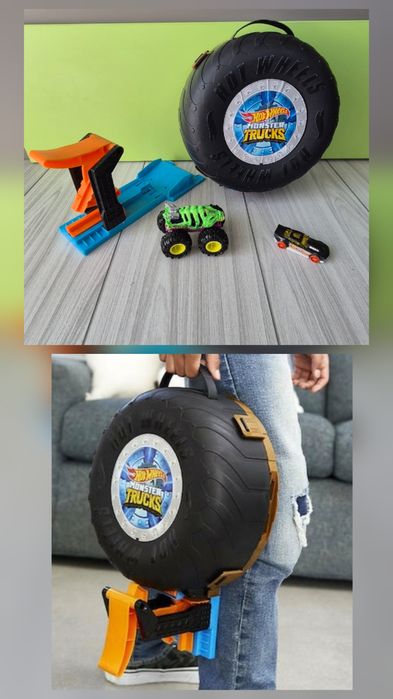 Hot Wheels Monster Trucks Pistă Super Roată